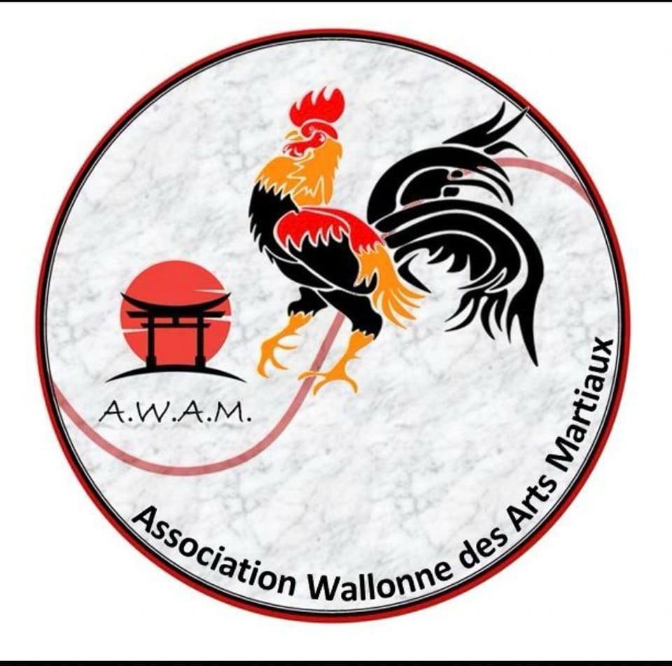 Logo AWAM · Association Wallonne des Arts Martiaux
